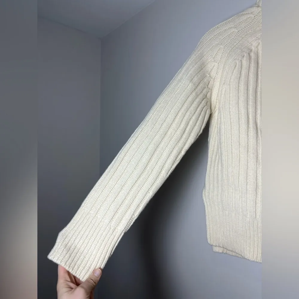 Polo Ralph Lauren Mock Neck Ribbed Knit Sweater Pullover XS New Wool Cashmere - Image 9