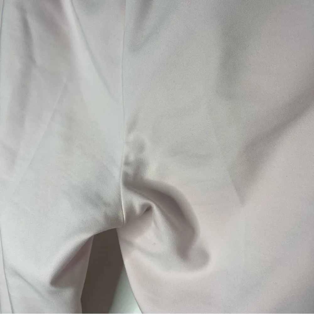 Zara Size 10 Pastel Pink Ankle Pants High Waisted Cropped Dress Slacks - Image 6