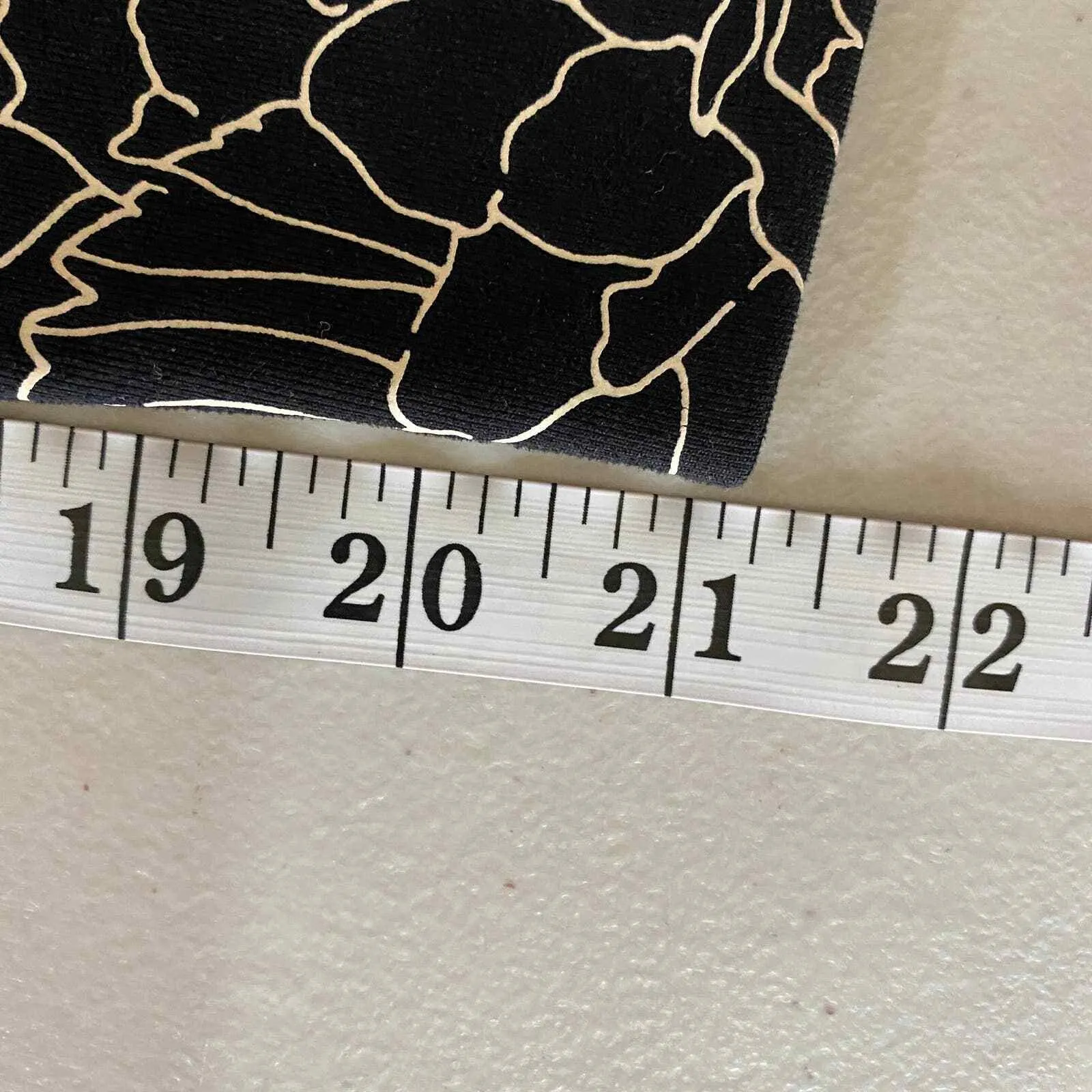 Athleta Leggings Women Small Black Floral Polyester Back Zip Pocket Side Pockets - Image 11