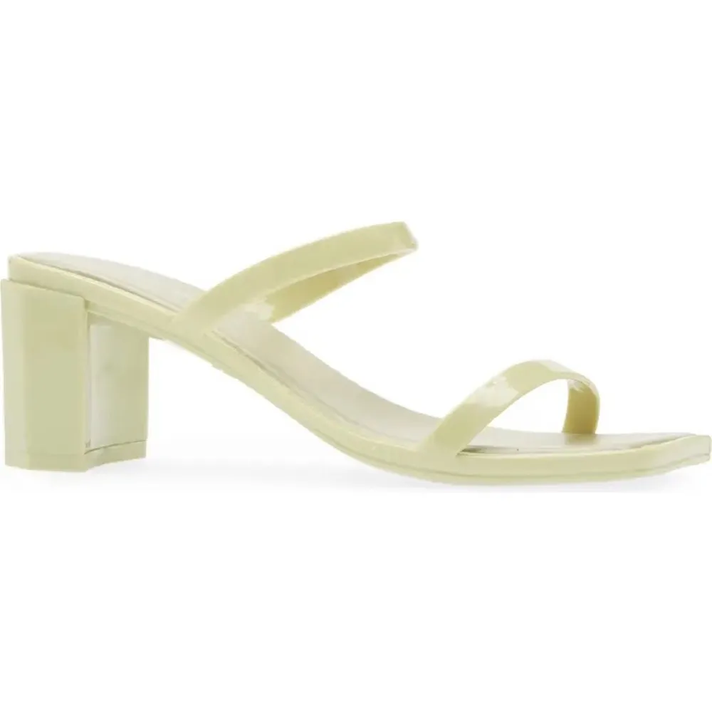 NIB JEFFREY CAMPBELL Jamm-3 Jelly Slide Sandal In Dusty Mint - Image 3