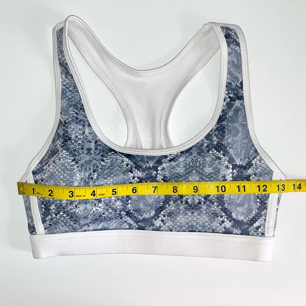 ROBERTO CAVALLI SPORT Snake-Print Sports Bra Sz S - Image 6