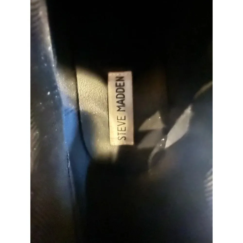 Steve Madden Sneaker Barra Bara 01S1 platform cliff heal US 7 - Image 6