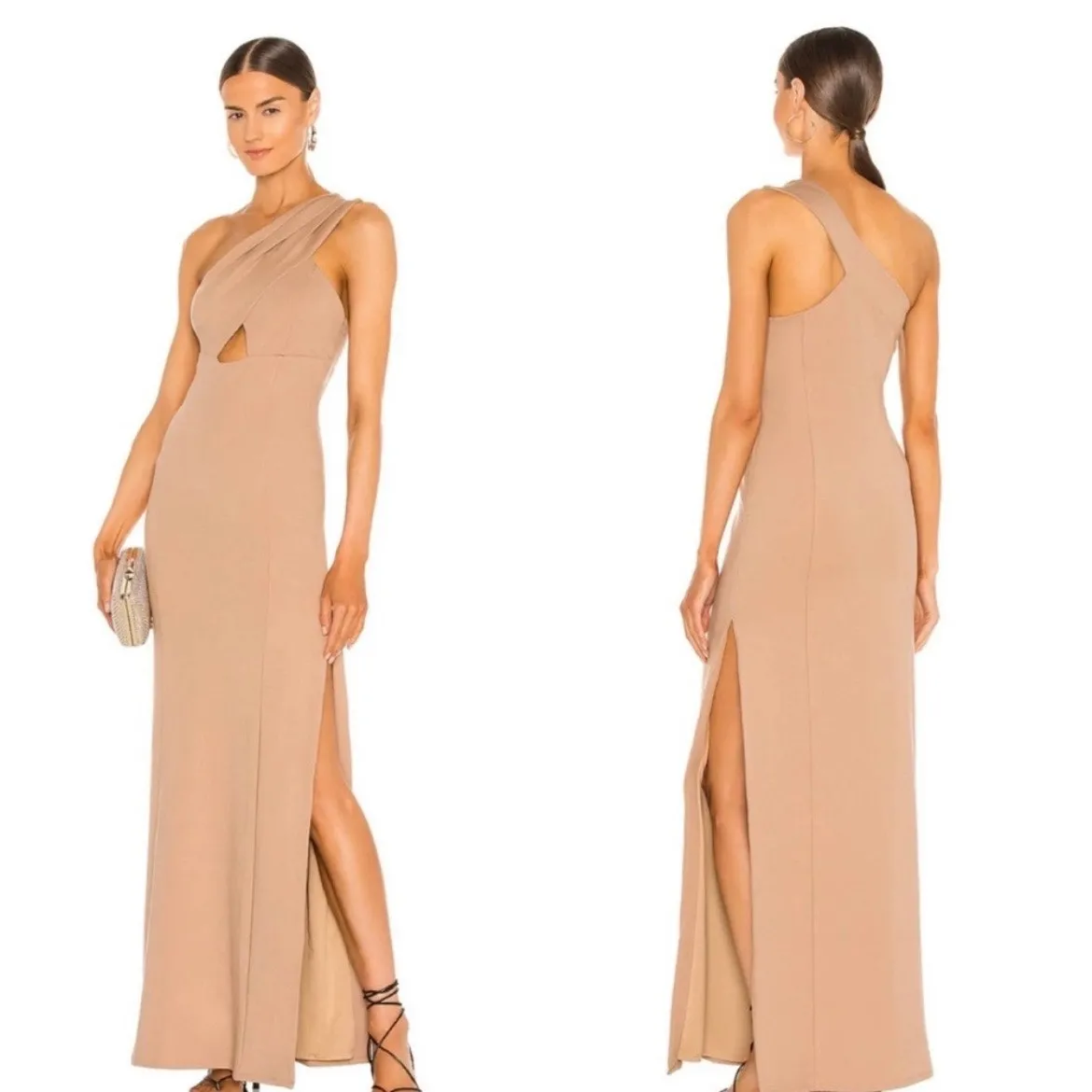 $198 Lovers‎ & Friends Beige Stacey Dress Size XS - Image 2