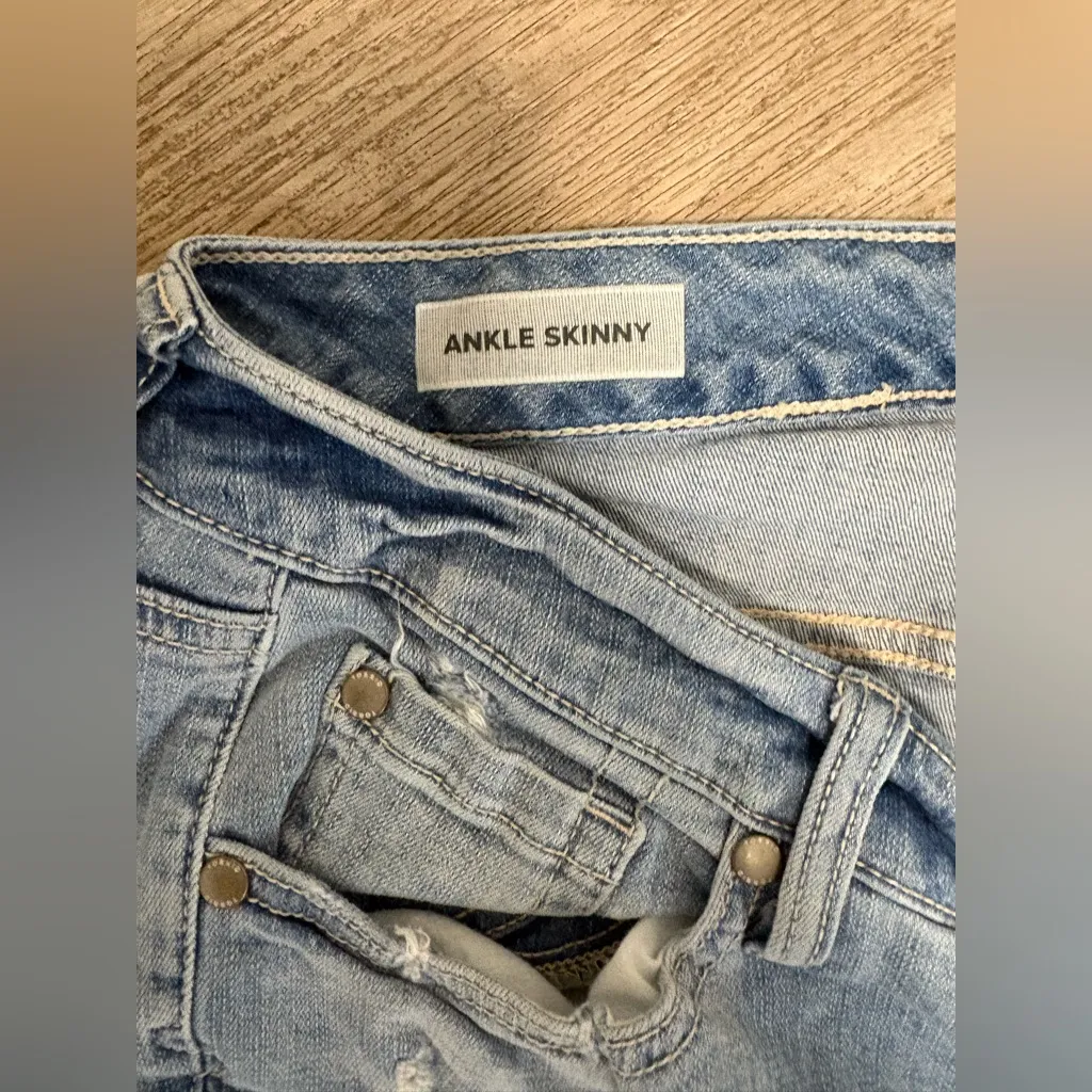 Torrid Distressed Skinny Ankle Jeans* - Image 2