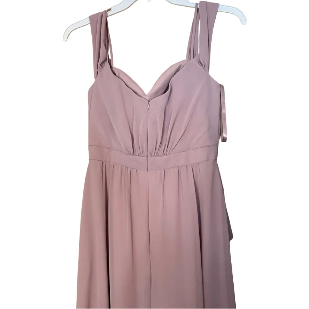 Kennedy Blue Thea Bridesmaid Dress Desert Rose Pink Size 6 - Image 7
