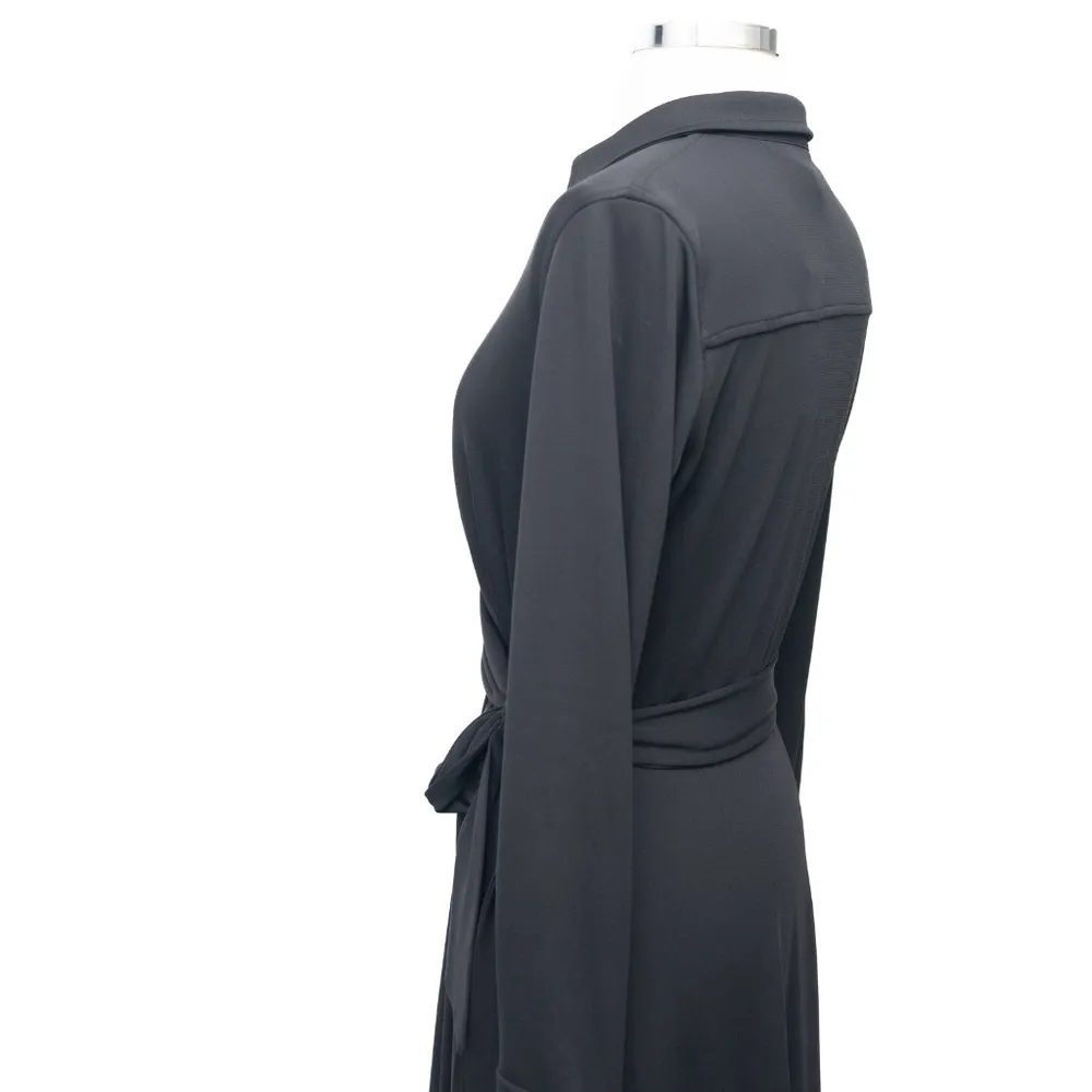 Lauren Ralph Lauren Stretchy Jersey Shirtdress Size 2 - Image 3