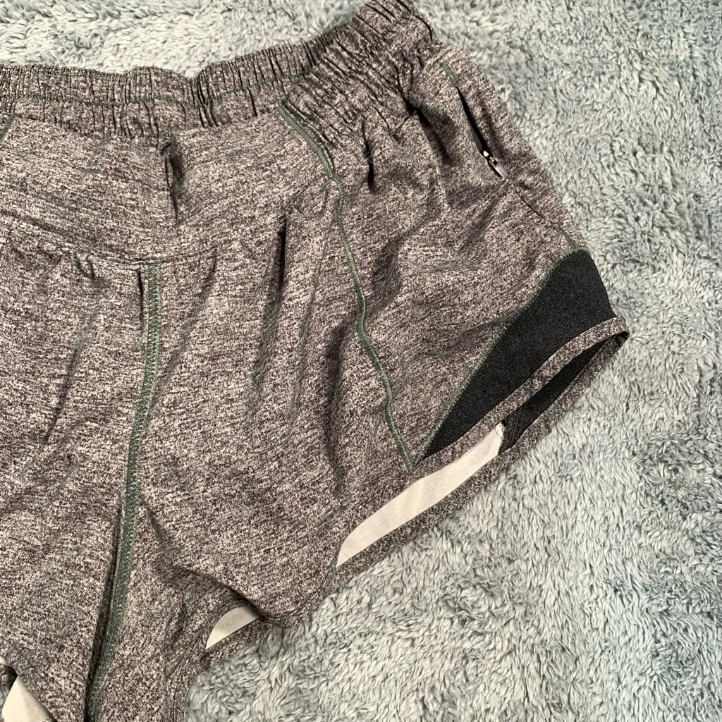 lululemon athletica gray Athletic Shorts - Image 3