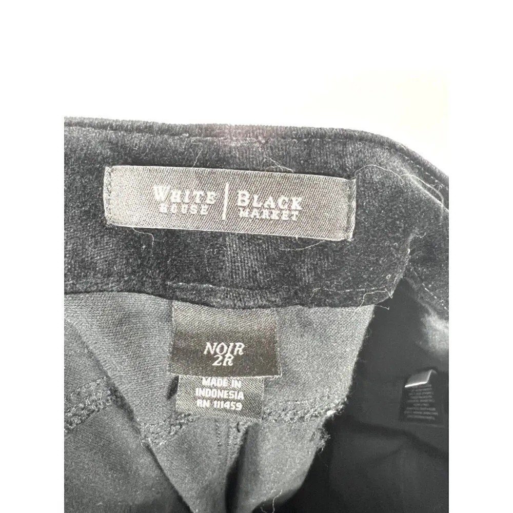 White House black market black velvet pants‎ - Image 7