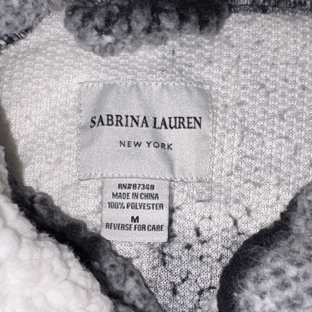 Cozy Checkered sherpa Jacket - Image 2