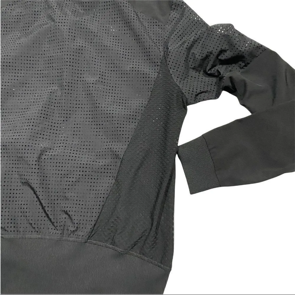 C9 Champion Black Hooded Lightweight Mesh Jacket Size Small - Image 8