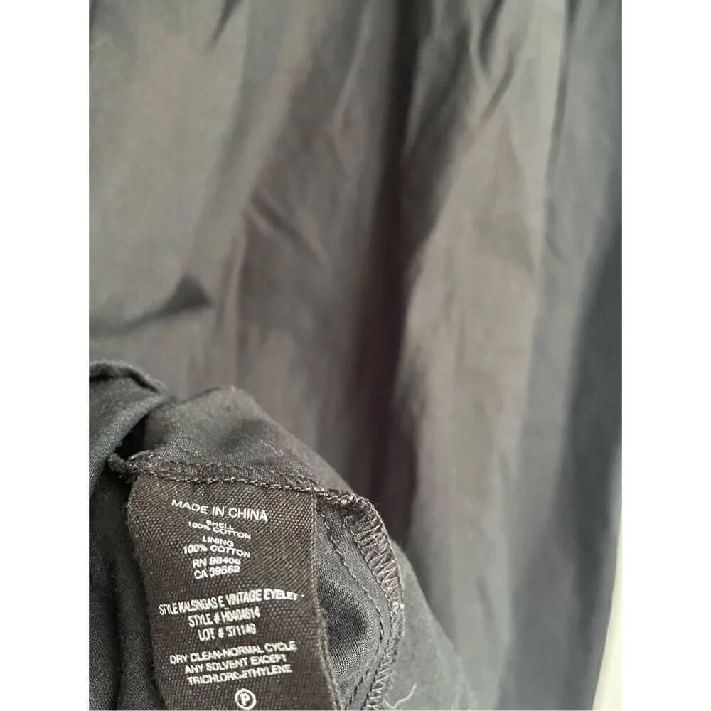 Theory black slip-on dress size 0 - Image 3