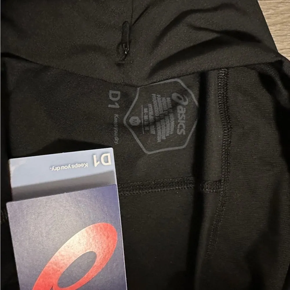 ASICS Black W Capri Low Rise Leggings Size M‎ - Image 4