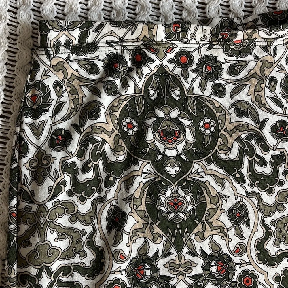 Max studio • printed floral jersey pencil skirt - Image 50