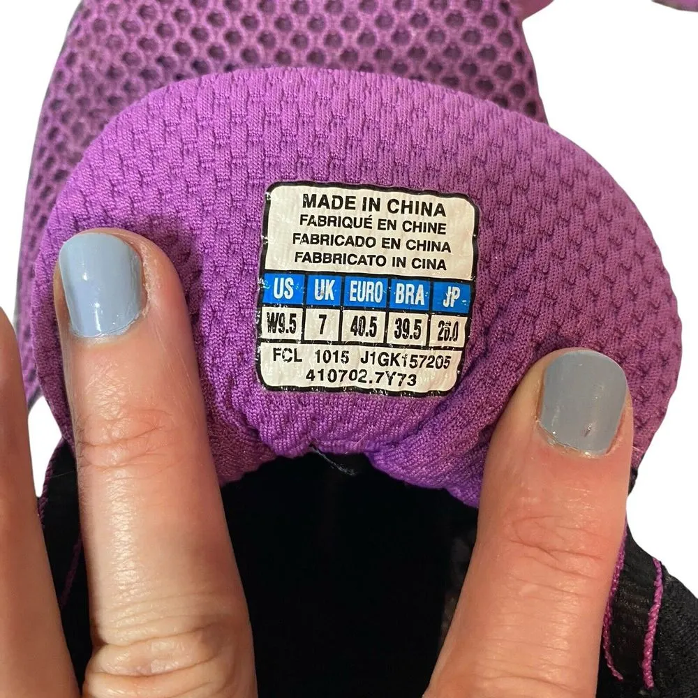 Mizuno Wave Hayate 2 Women's Size 9.5 Purple Running Athletic Shoes Low Top - Image 6