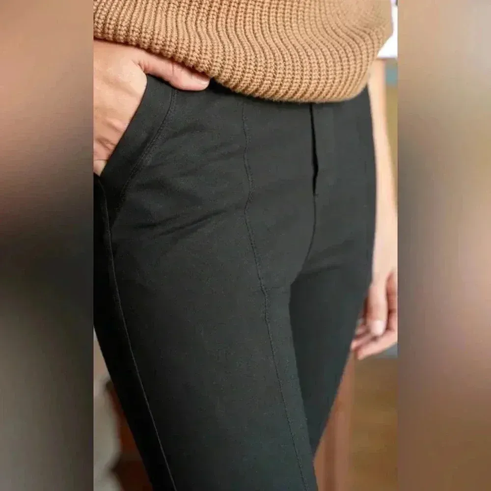 $228 Frank & Eileen Murphy Billion Dollar Pants Black Small - Image 4