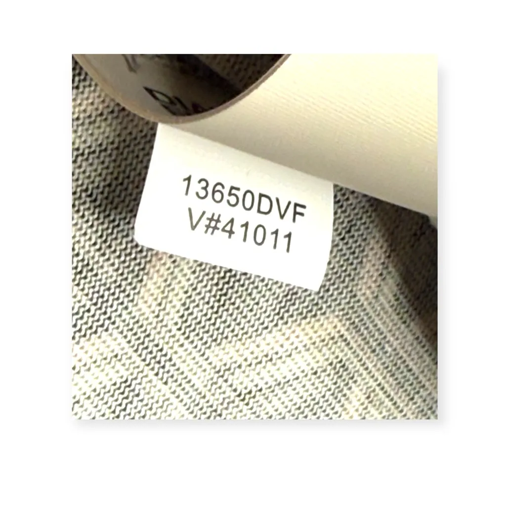 Diane Von Furstenberg DVF 𖤗 Geometric Tile Print Silk Wrap Dress 𖤗 Grey 𖤗 Small - Image 12