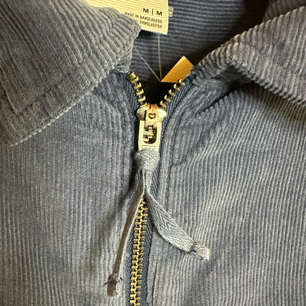 Offline by Aerie Blue Corduroy Tunic Length Oversized Long Sleeve Top NWT - Image 6