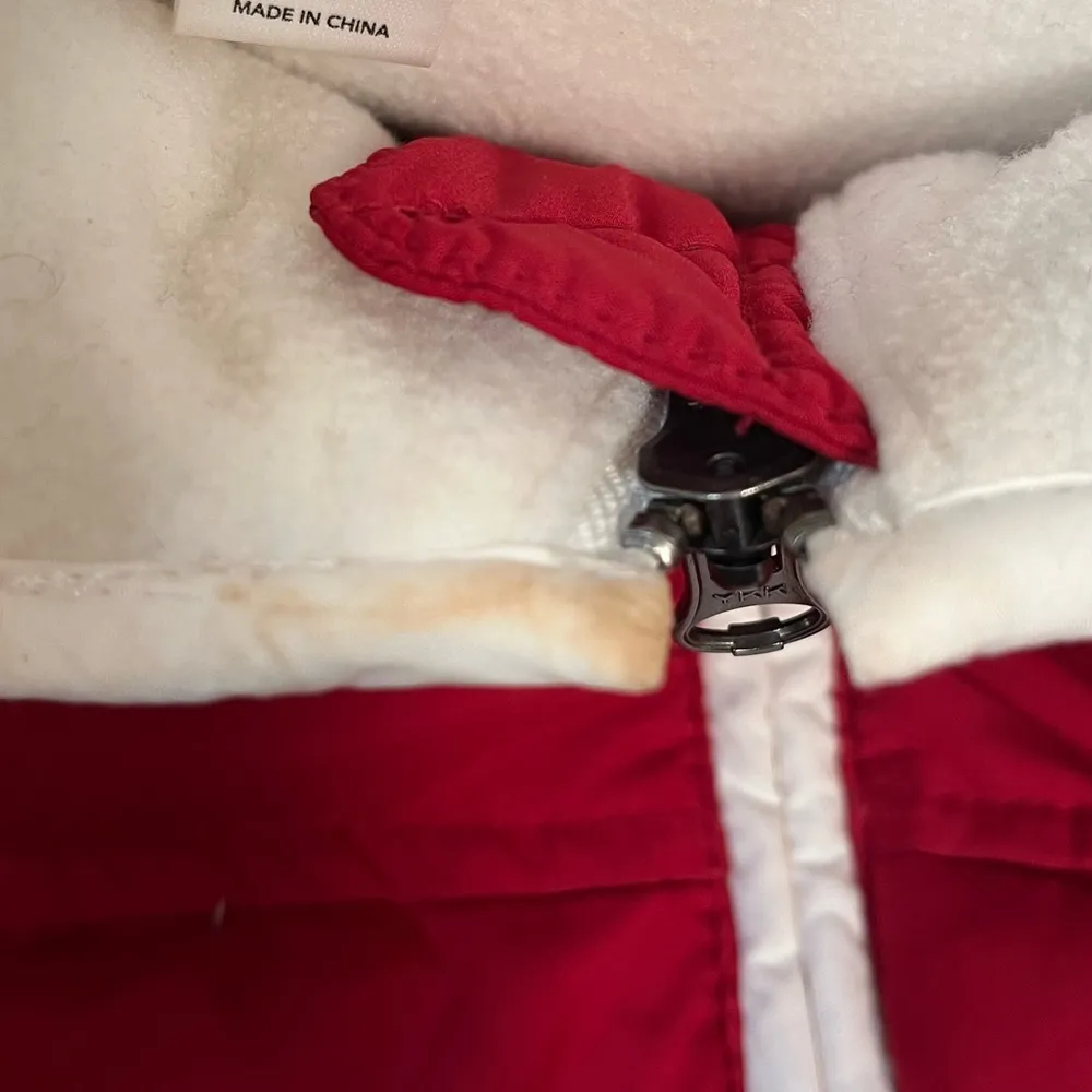 Ann Taylor Loft Puffer Vest Red Size Medium Petite - Image 3