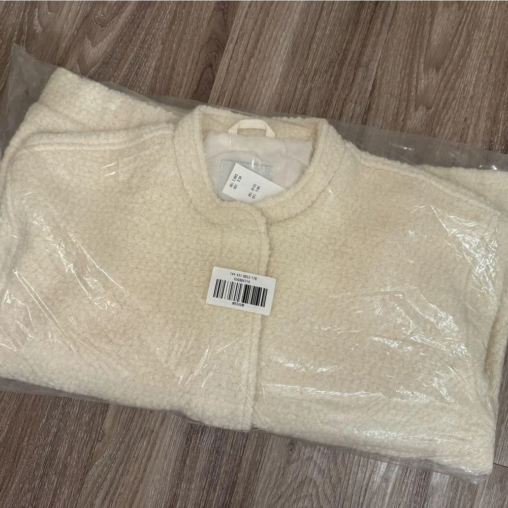 Abercrombie & Fitch Wool Bomber Jacket - Image 9