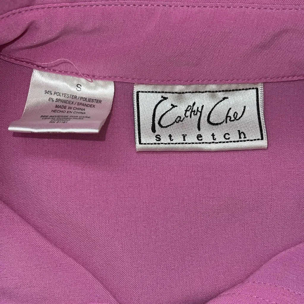 Kathy Che Pink Button Down Blouse🦎🌵 - Image 4