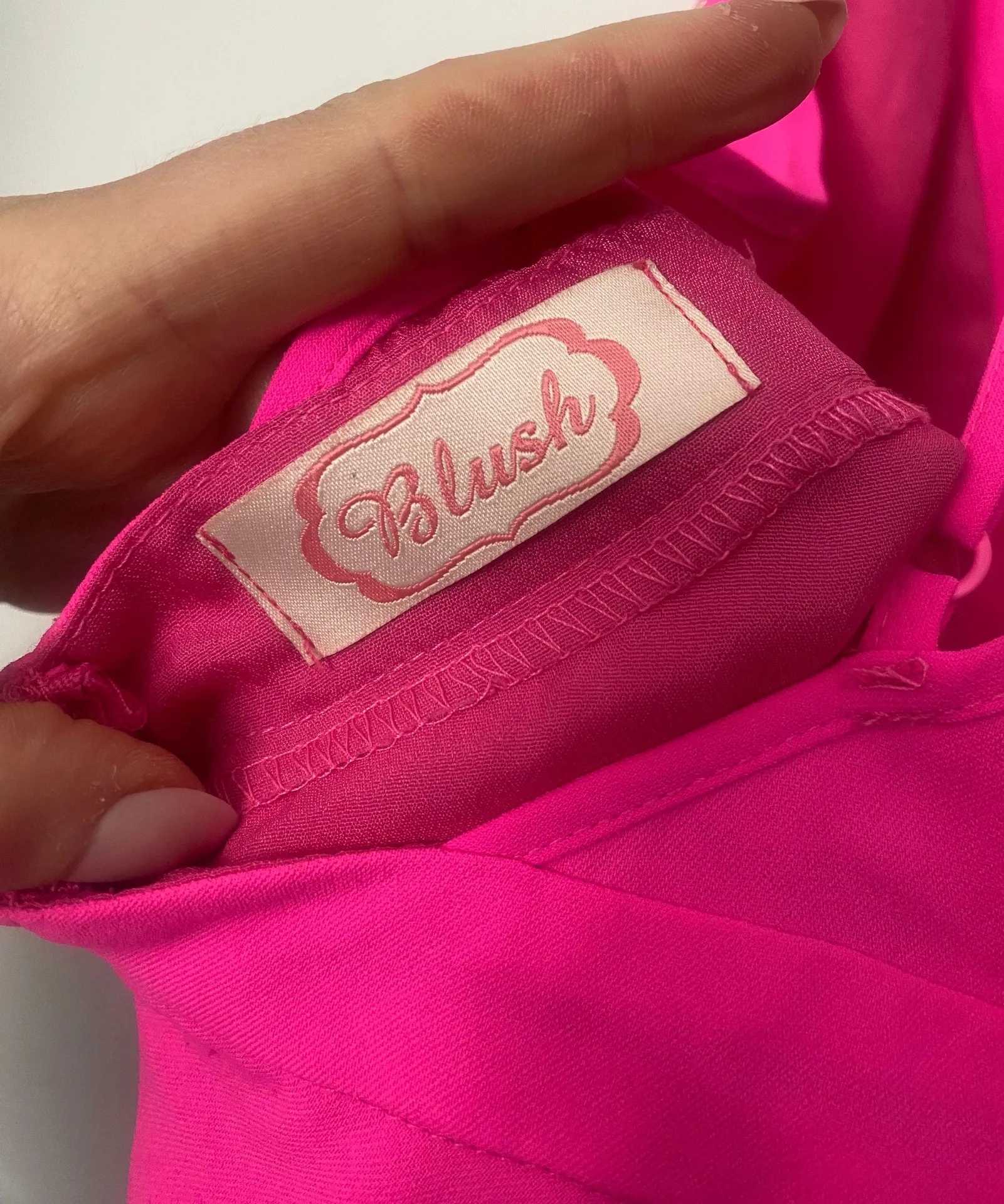 Blush Hot Pink Dress - Image 5