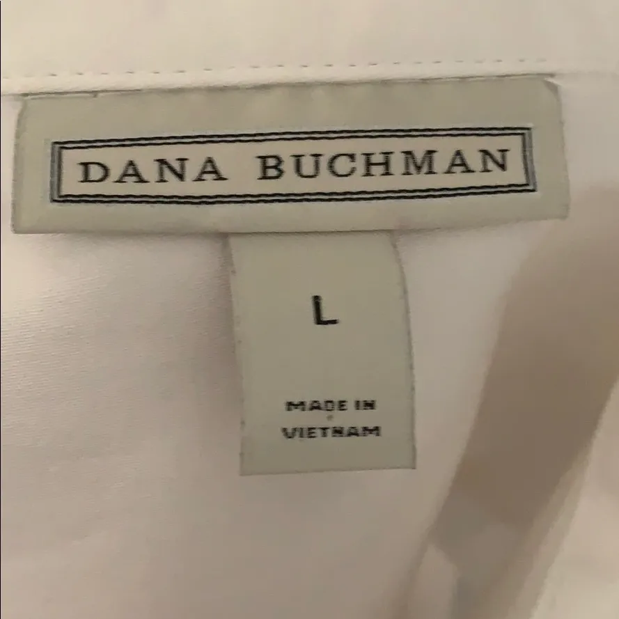 Dana Buchman  Button-up Top - Image 3