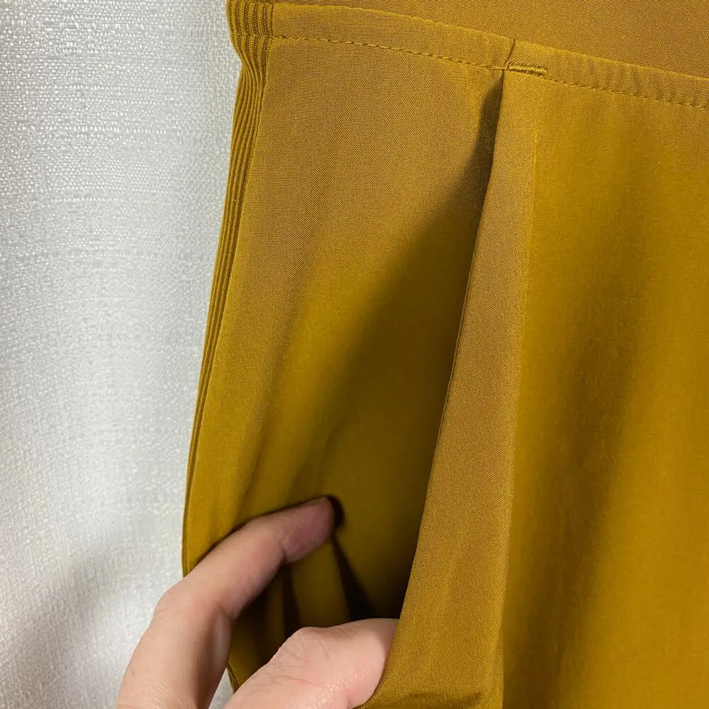 Athleta Mustard Yellow Brooklyn Ankle Pants Sz.12 Tall NWT - Image 10