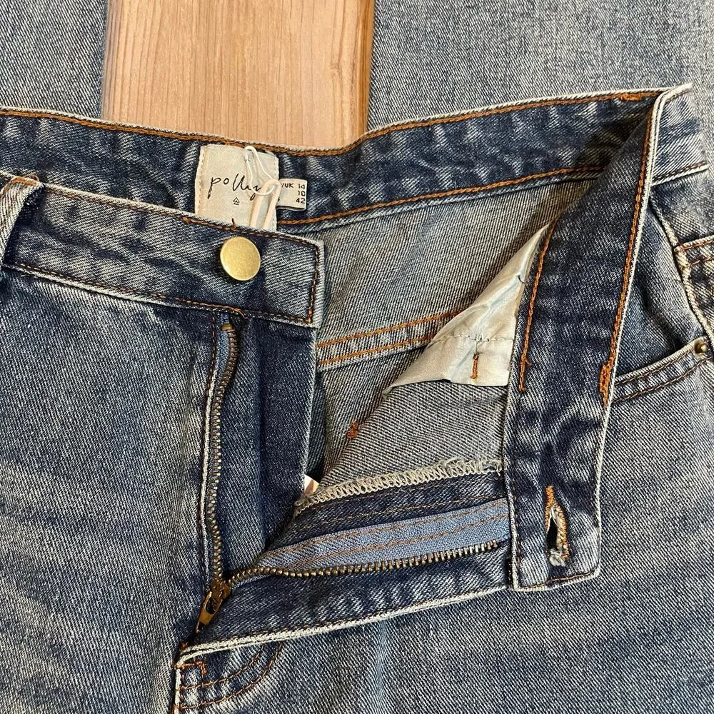 Princess Polly NWT Theral Straight Leg Jeans - size 10 - Image 5