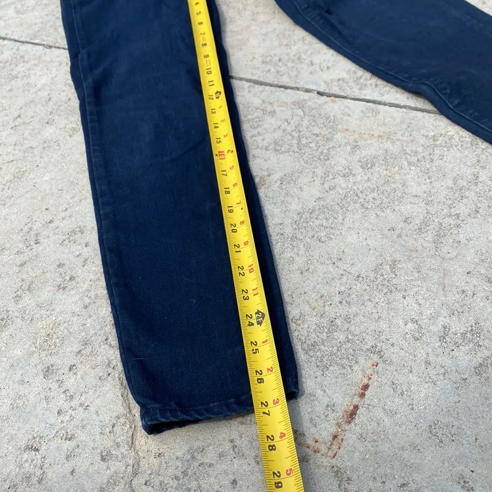 PAIGE Verdugo Ankle Dark Wash Skinny Jeans 26 - Image 7