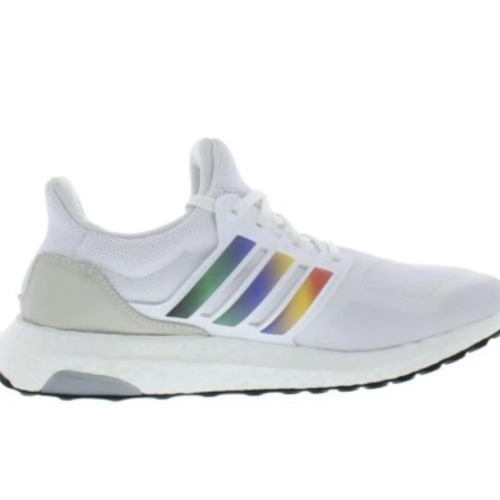 ADIDAS | Women's Ultra Boost DNA Sneakers, White Multi Colorway - Image 9