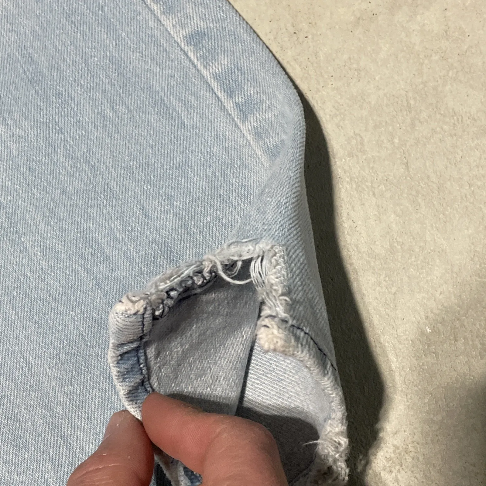 VTG 90s Y2K Abercrombie 1892 Flare Jeans Low Rise Boot Cut SZ 30x30 USA Made - Image 14