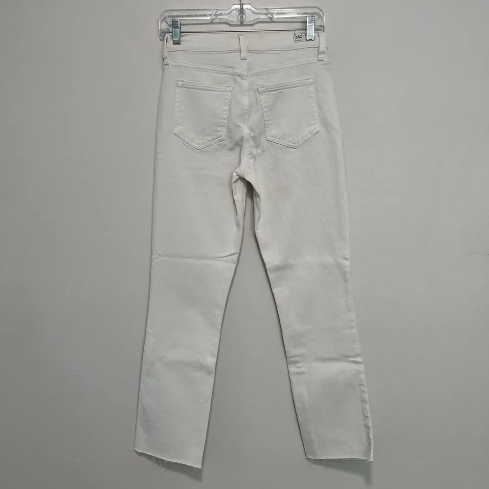 Frank & Eileen‎ Cork Everyday Straight Leg White Jeans Size 26 - Image 6