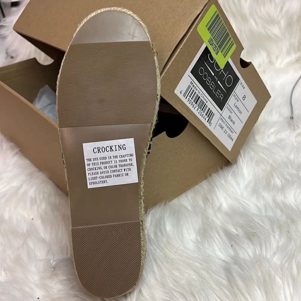 Soho Cobbler Women's Lemon Suede Flat Shoes - Image 3