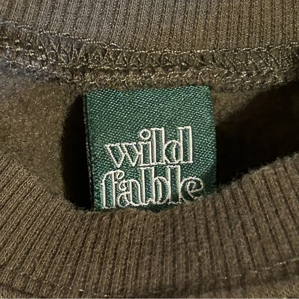 Mushroom Tie Dye Crewneck Sweatshirt Bloom As You Are WILD FABLE Small - Image 10