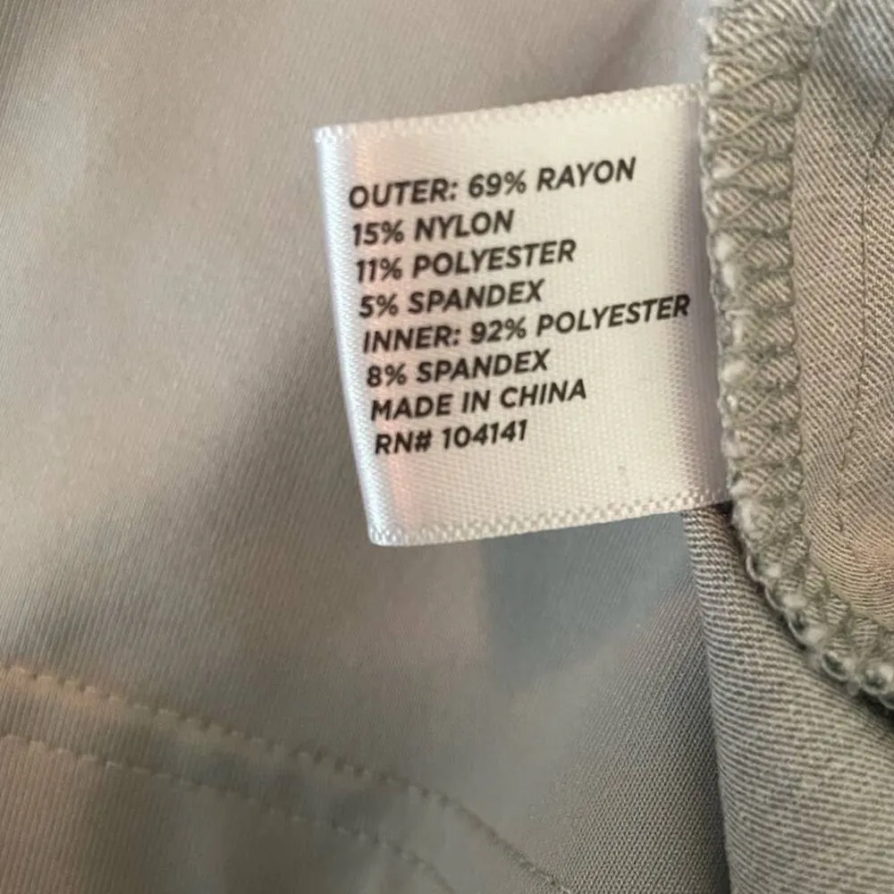 Lady Hagen Women Skort 14 Gray Comfort Golf Tennis Sporty Casual Preppy Gorpcore - Image 8