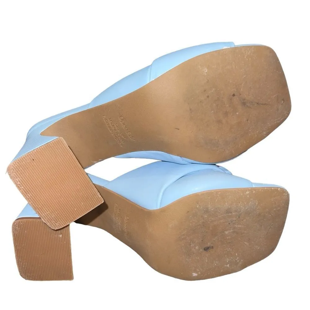 Open Edit Saydee heeled Sandal in blue sky size 8 - Image 8