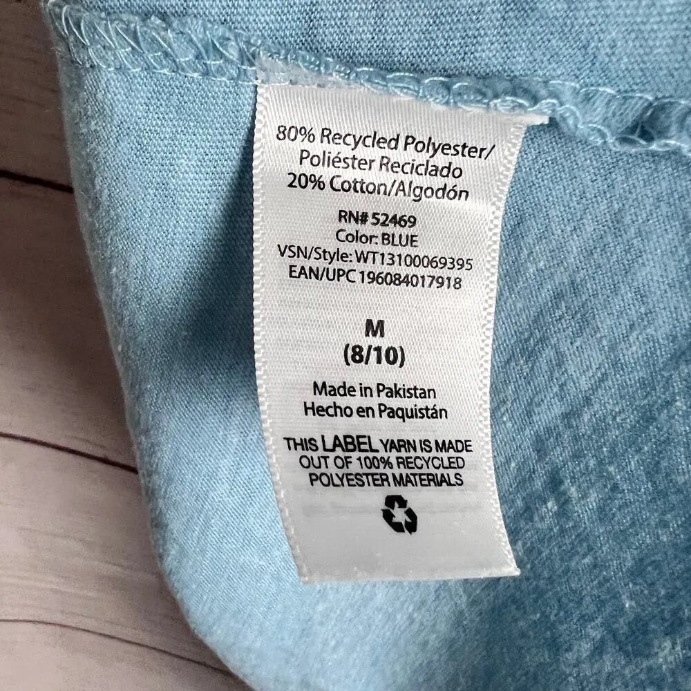 Ways to Celebrate Women's Mothers Day Short Sleeve Graphic Tee Sz M Blue Size M - Image 2