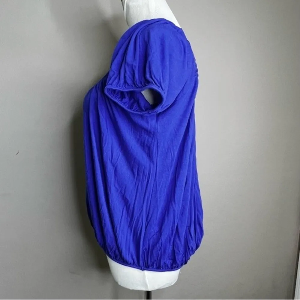 Free People  Ann’s Ruched bubble hem top - Image 5