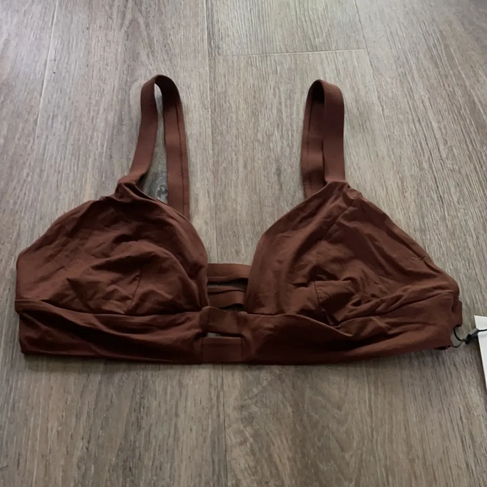 Vitamin A  Brown Bikini Top Size 14 DD - Image 2