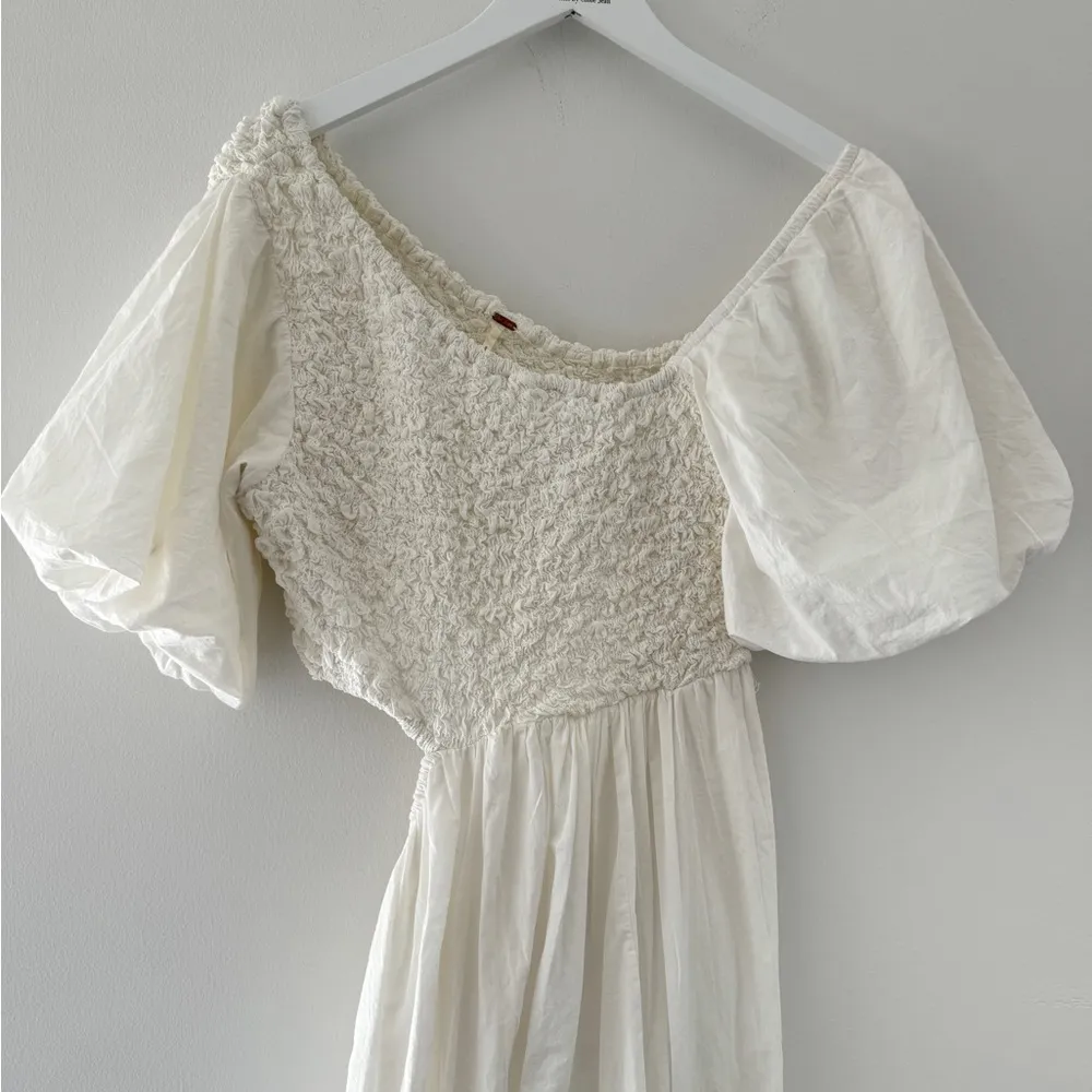 FREE PEOPLE Kalina White Midi Dress S - Image 10