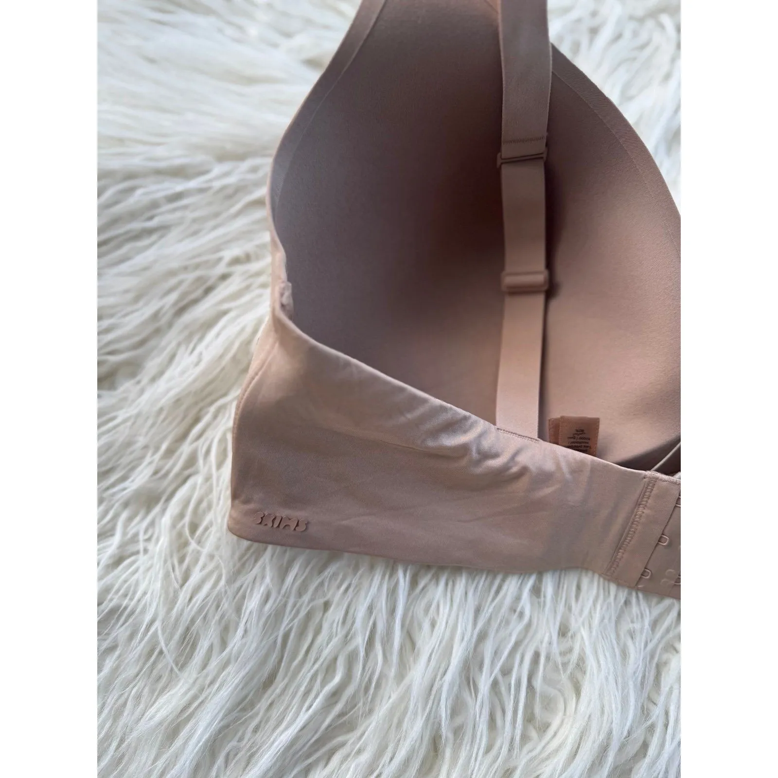 Skims Wireless Form T-shirt Bra Clay Size 42DD - Image 7