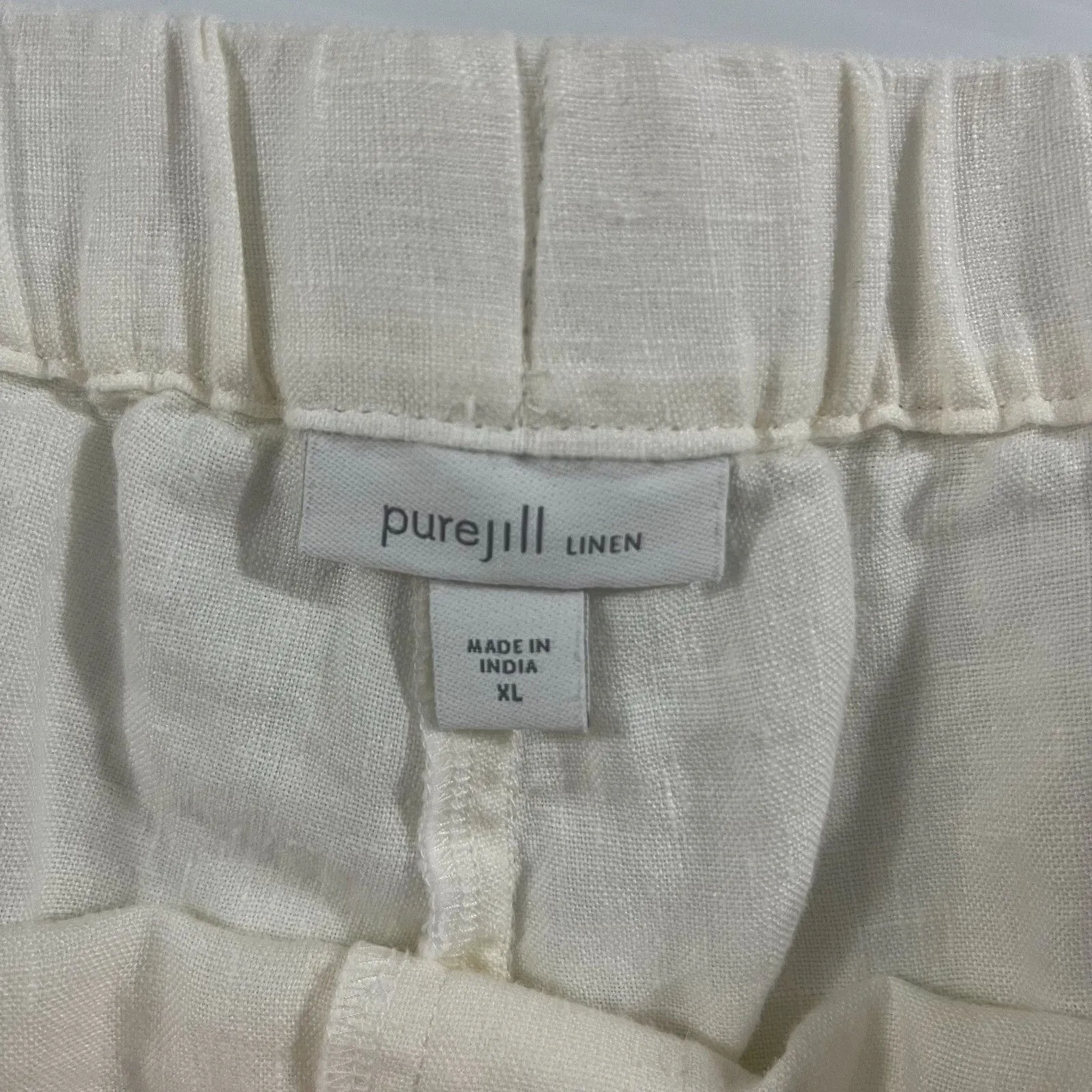 Pure Jill Linen Pants Womens Roll - Image 2