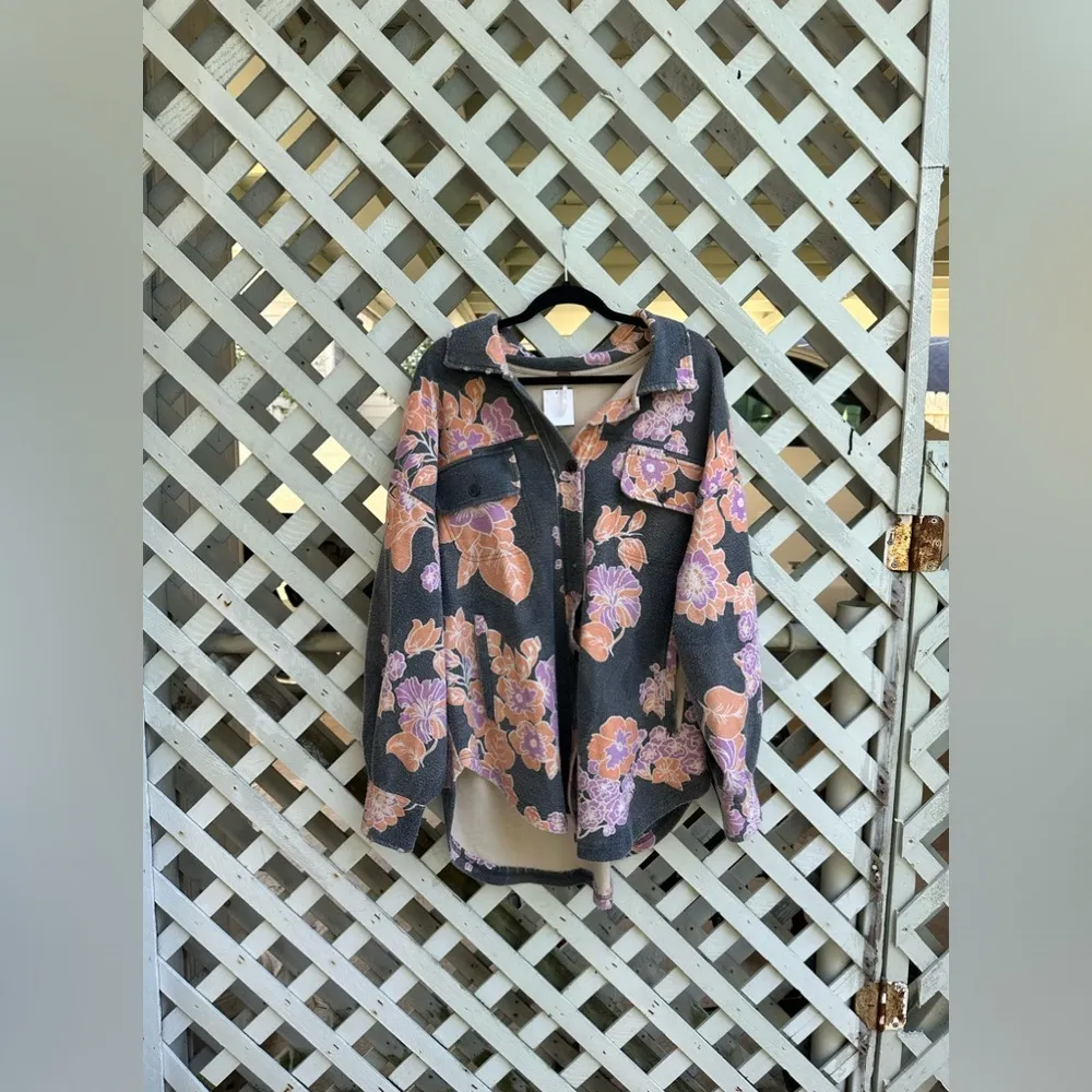 Free People COPY -  Ruby Printed Jacket - Image 2