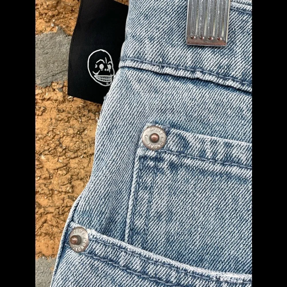 Cheap Monday Thrift Shorts In Whale 27 - Image 3