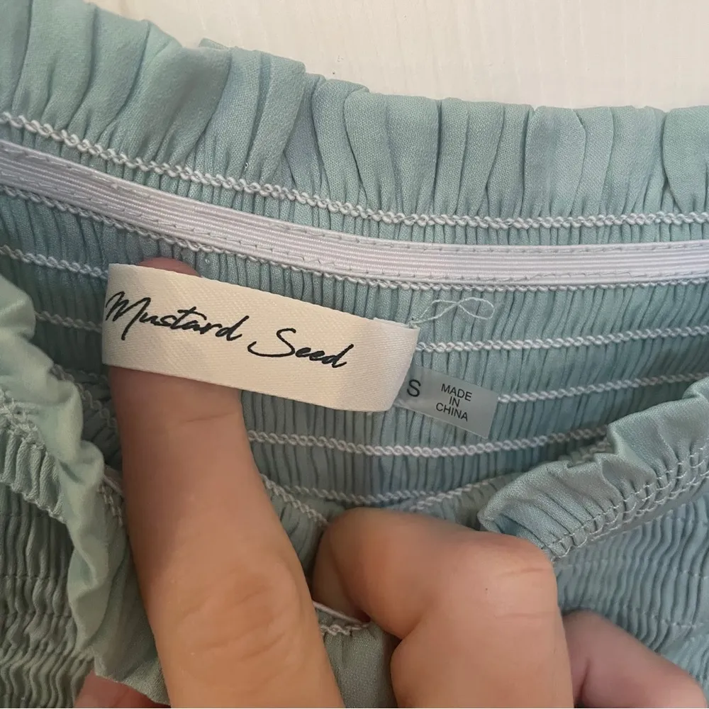 Mustard Seed blue skirt - Image 4