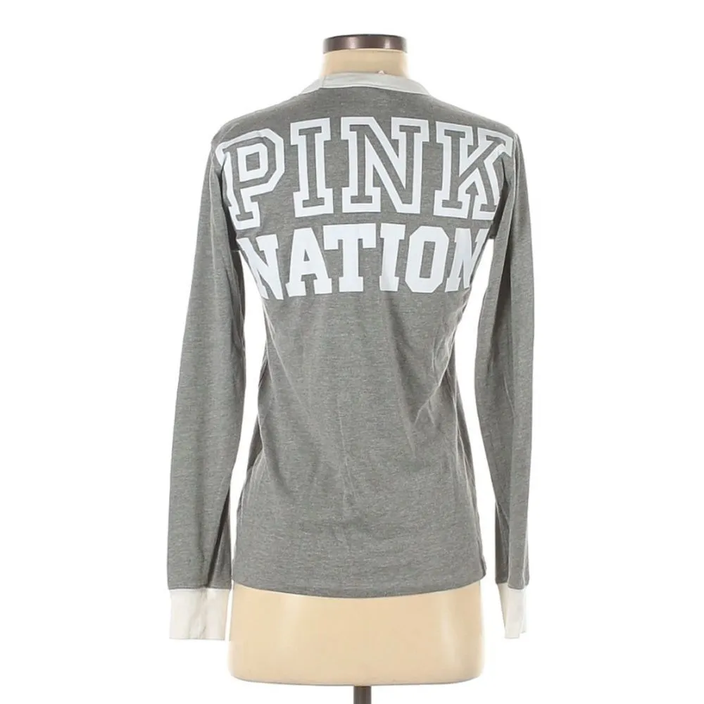 🔃Victoria's Secret PINK Long Sleeve Shirt - Image 2