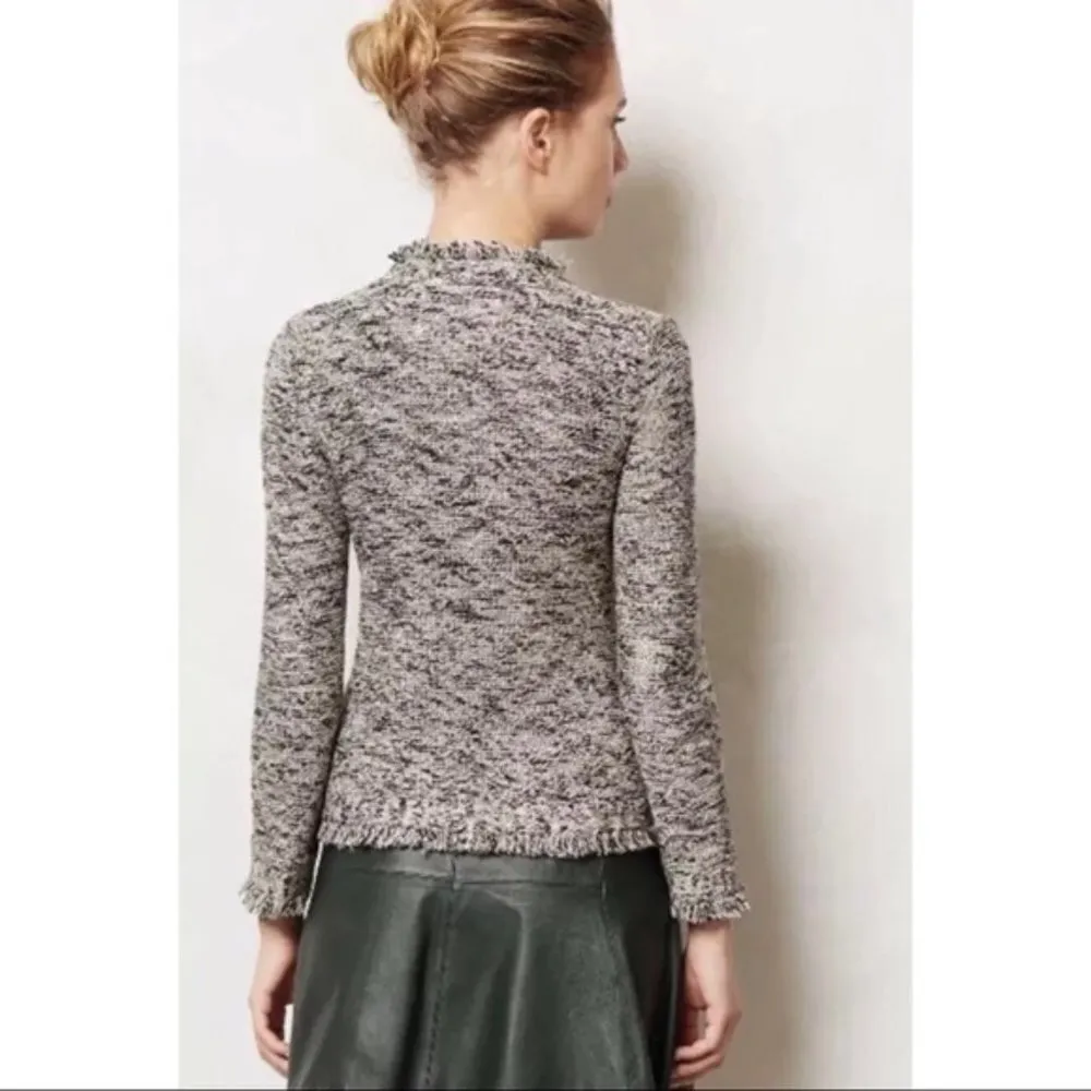 💕ANTHRO ANGEL OF THE NORTH💕 Fringed Cardigan (S) Green - Image 7