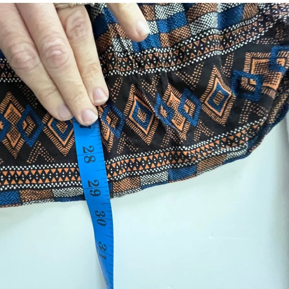 Boho Off Shoulder Mini‎ Dress Size Small BLUEH CIEL - Image 9