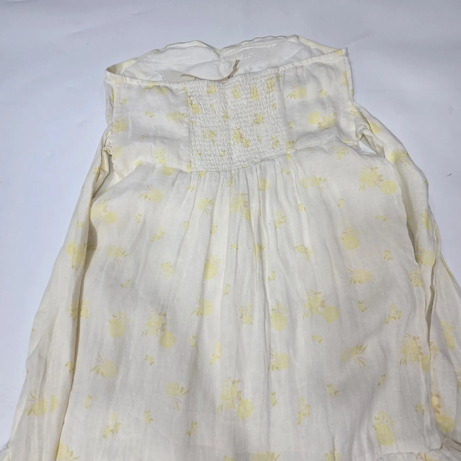 Tularosa Arlo Dress in Faded Yellow Floral XL - Image 10