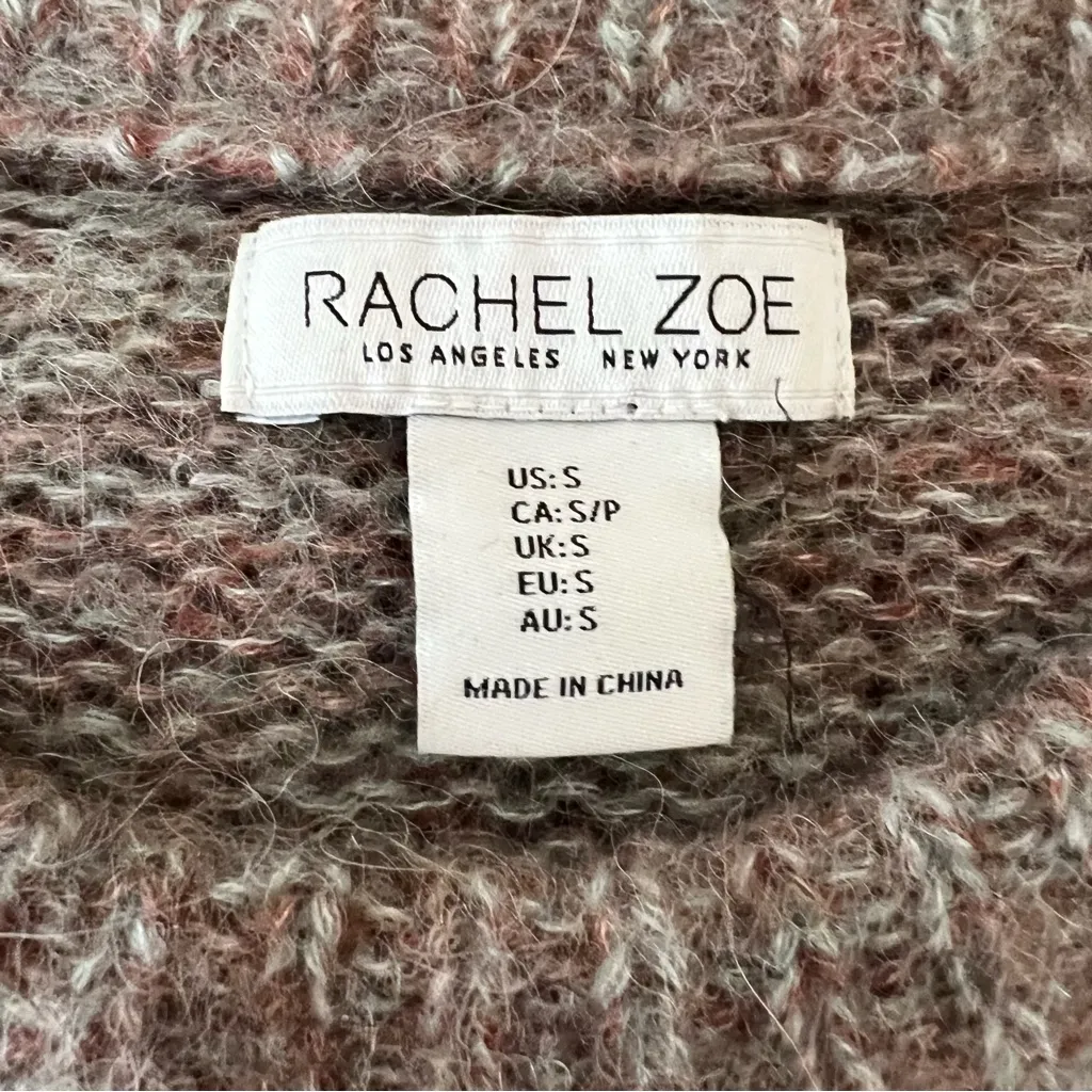Rachel Zoe Aplaca and Wool Blend Sweater S - Image 7